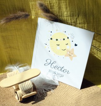 Livre de naissance pocket Poussière d'étoiles