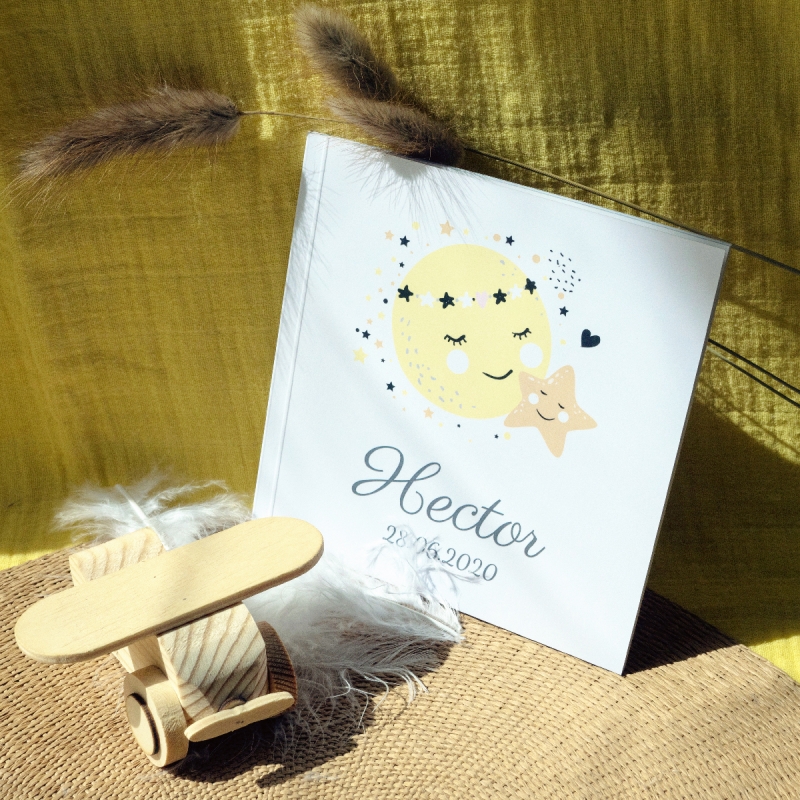 Livre de naissance pocket Poussière d'étoiles