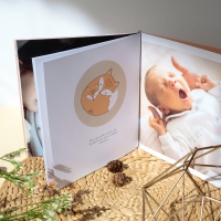 Livre de naissance pocket Au cœur de la forêt